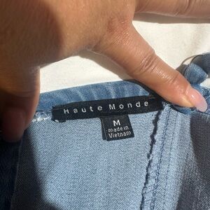 Haute Monde Asymmetrical Dress in Light Blue